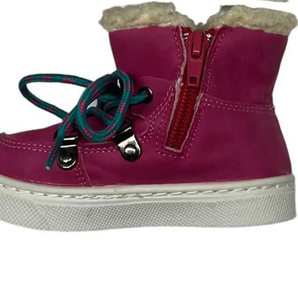 OOMPHIES Girls Toddler Pink Boot Sz 7